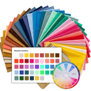 Kit Colorimétrie 12 saisons - 42 coupons 48x30cm