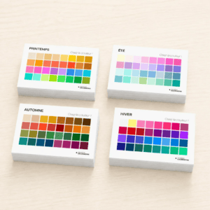 Cartes Print A5 - Couleurs Idéales 4 saisons (Lot de 100)