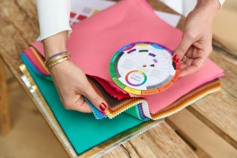 Roue des couleurs et kit de draping colorimétrie